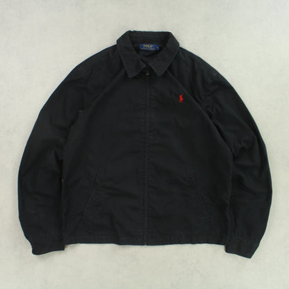 RARE 1990s Ralph Lauren Harrington Jacket Black - (L)