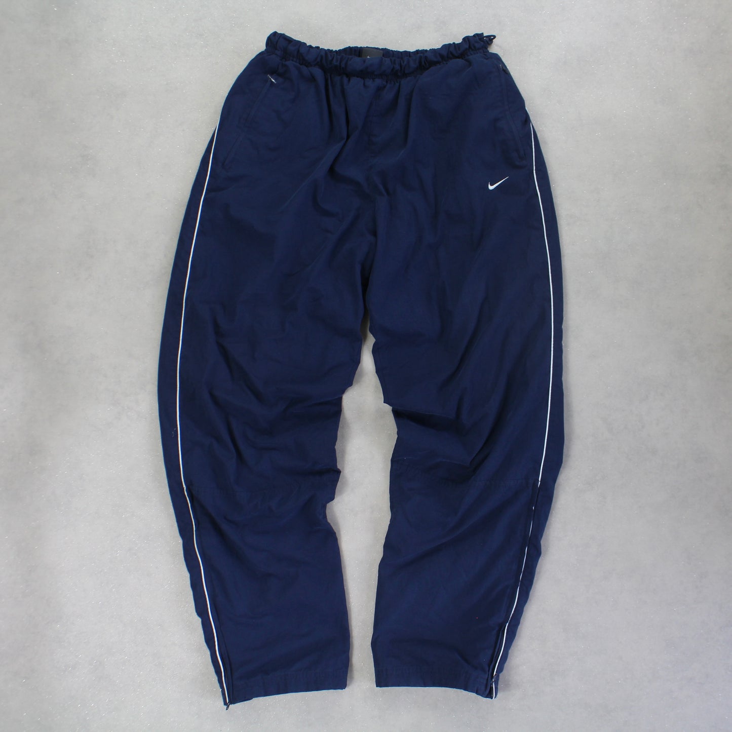 RARE 2000s Nike Trackpants Navy - (M)