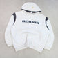 RARE Vintage 1990s Adidas Hoodie White - (XL)