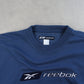 RARE Vintage 1990s Reebok Sweatshirt Blue - (L)