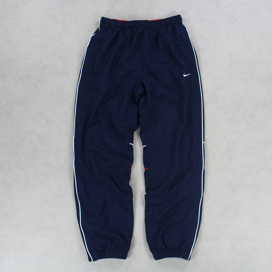 RARE 00s Nike Trackpants Navy - (S)