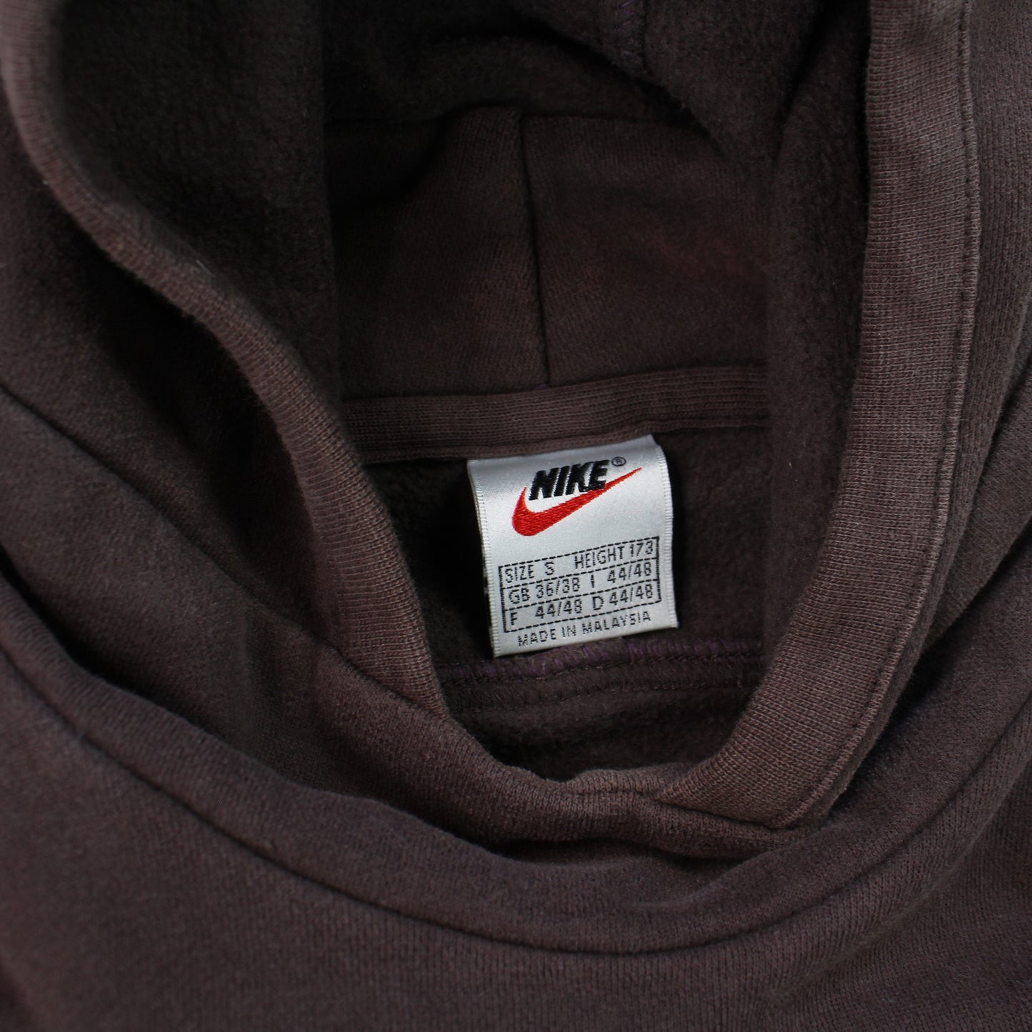 VERY RARE 90s Nike Hoodie Brown - (S)