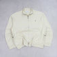 RARE Vintage YSL Zip Up Jacket Cream - (L)