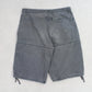 RARE Vintage 00s Nike Cargo Shorts Grey - (L)