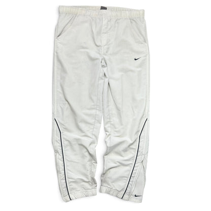 SUPER RARE 2000s Nike Trackpants Grey - (M)