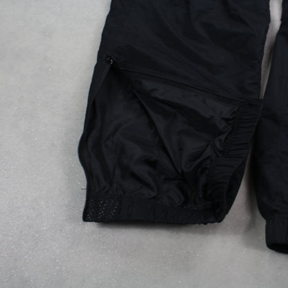 RARE 00s Nike Trackpants Black - (S)