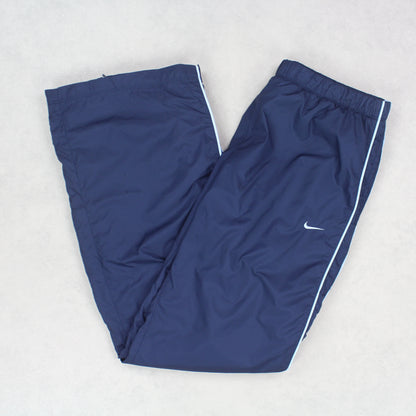 RARE Vintage 00s Nike Trackpants Navy - (M/L)