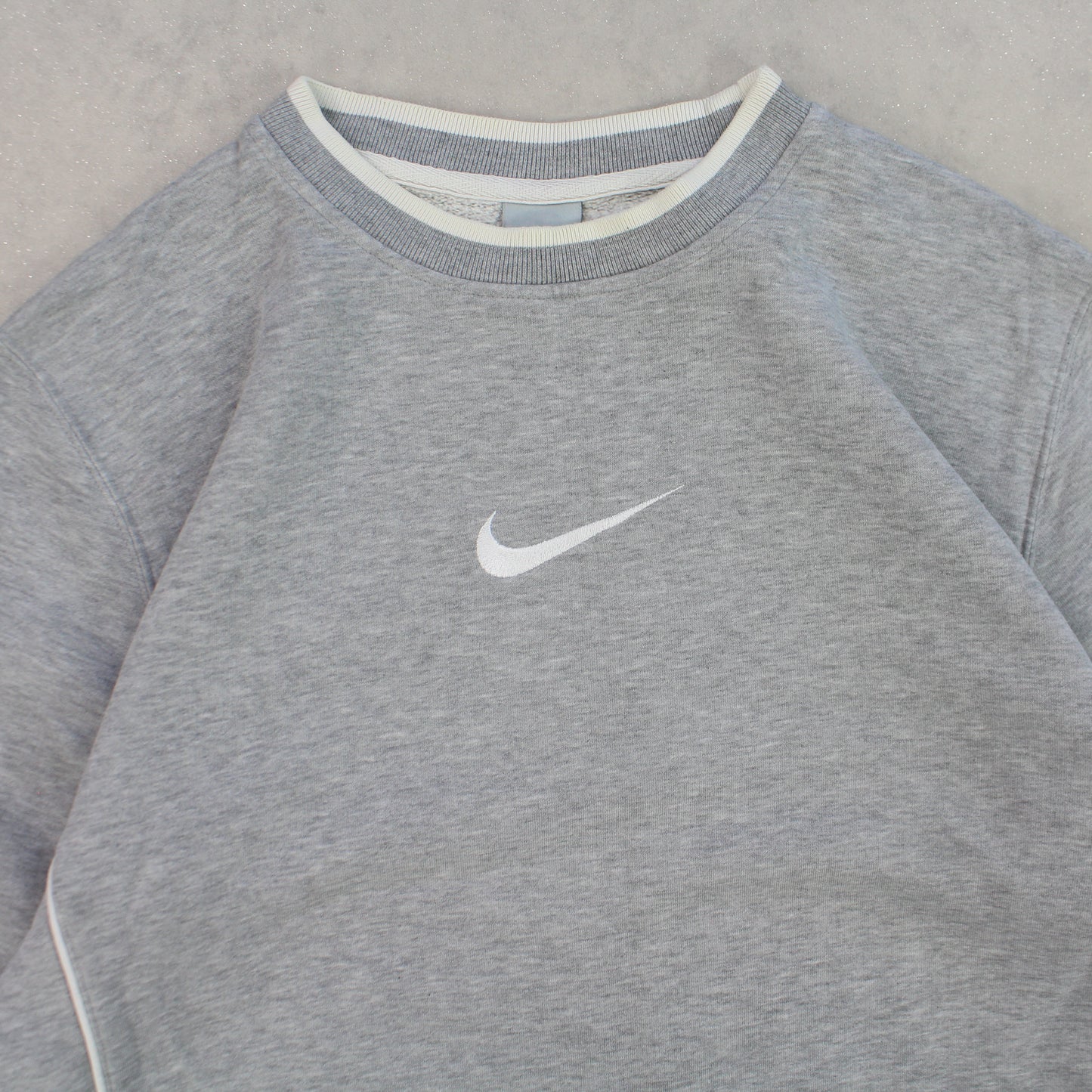 RARE 00s Nike Sweatshirt Grey - (L)