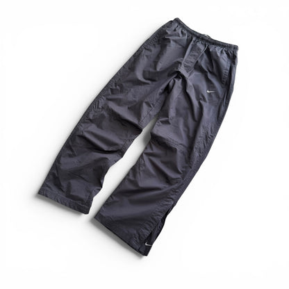 SUPER RARE 2000s Baggy Nike Trackpants Grey *PREMIUM* - (M)