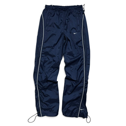 SUPER RARE 2000s Nike Trackpants Navy - (S)