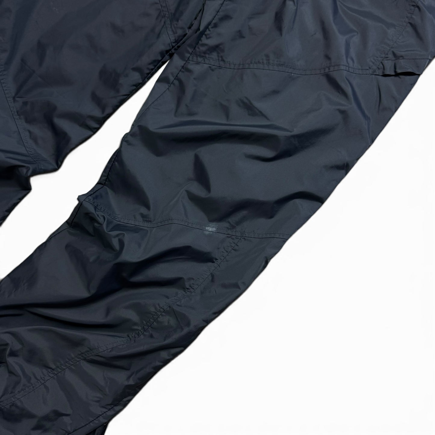 SUPER RARE 2000s Baggy Nike Trackpants Grey- (M)