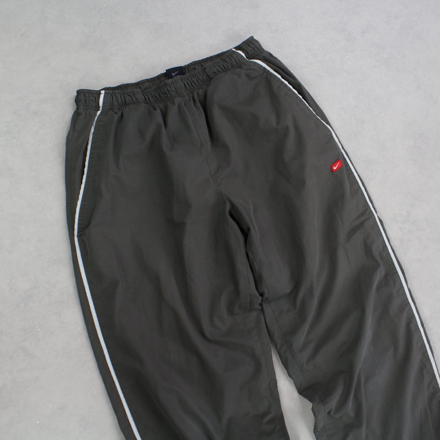 RARE 00s Nike Trackpants Green - (S)
