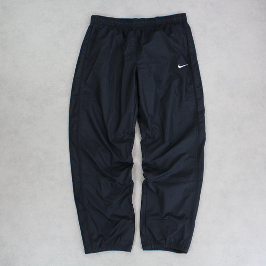RARE 2000s Nike Trackpants Black - (L)