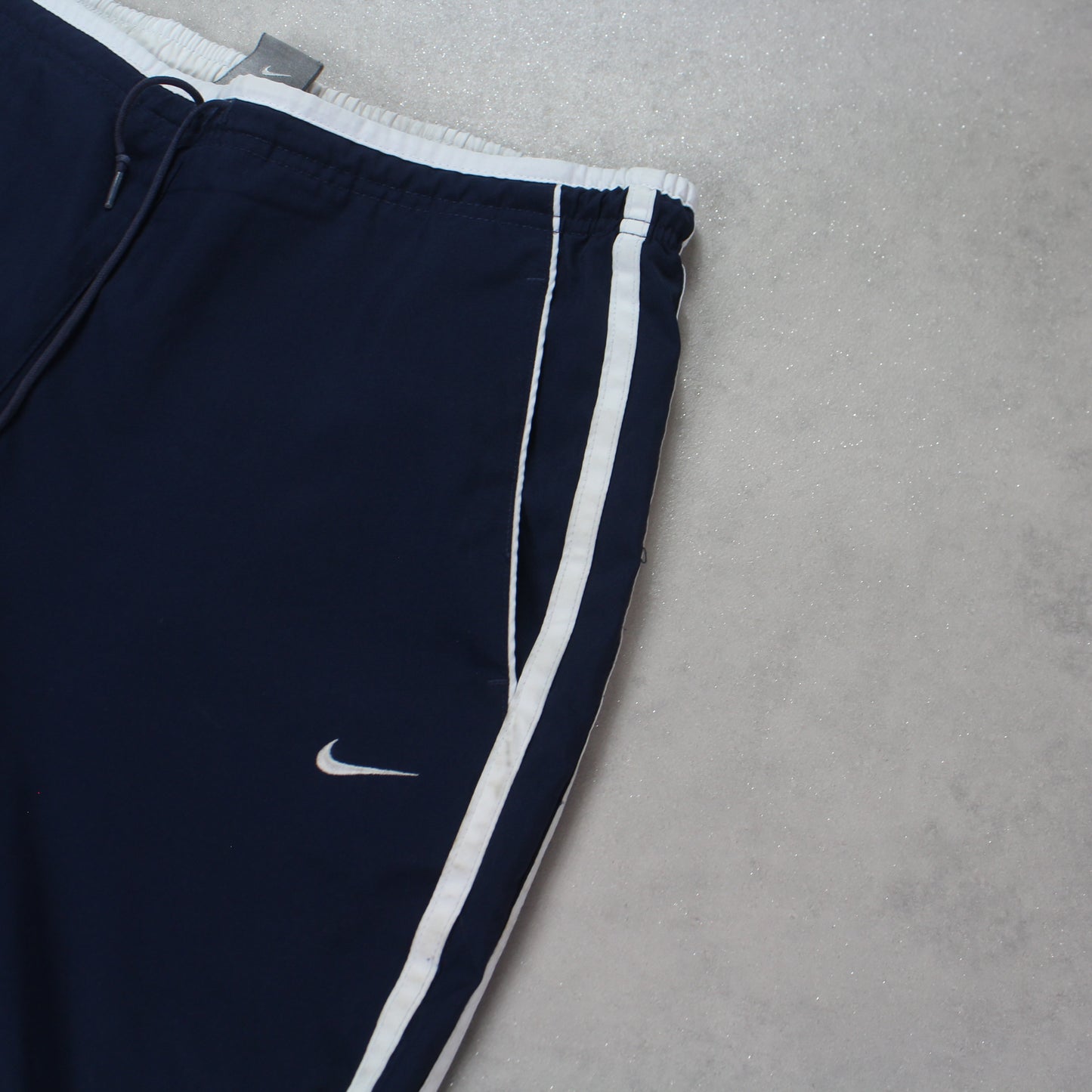 RARE 2000s Nike Trackpants Navy - (S)