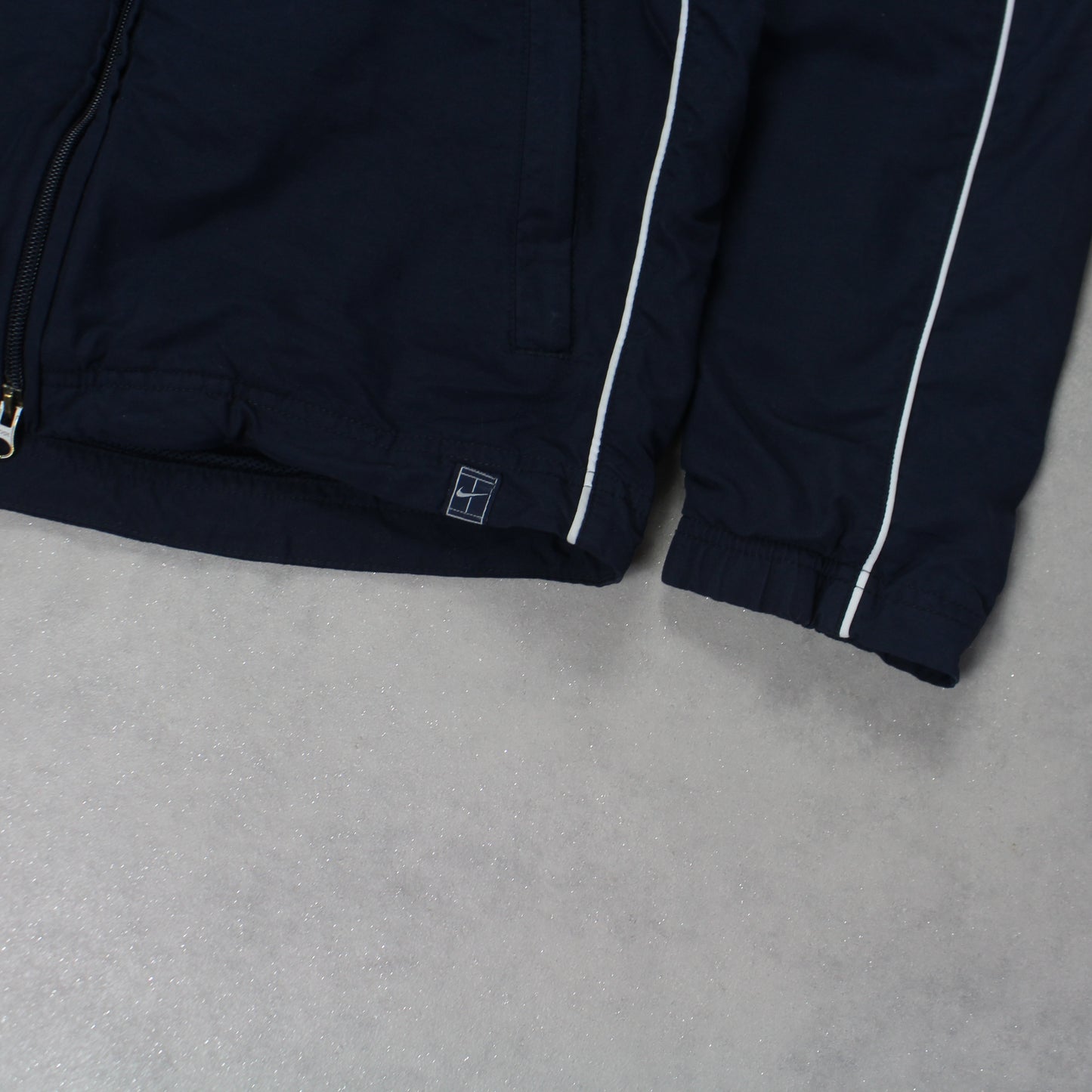 RARE 2000s Nike Track Jacket Navy - (S)