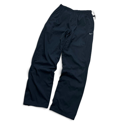 SUPER RARE 2000s Nike Trackpants Black - (M)