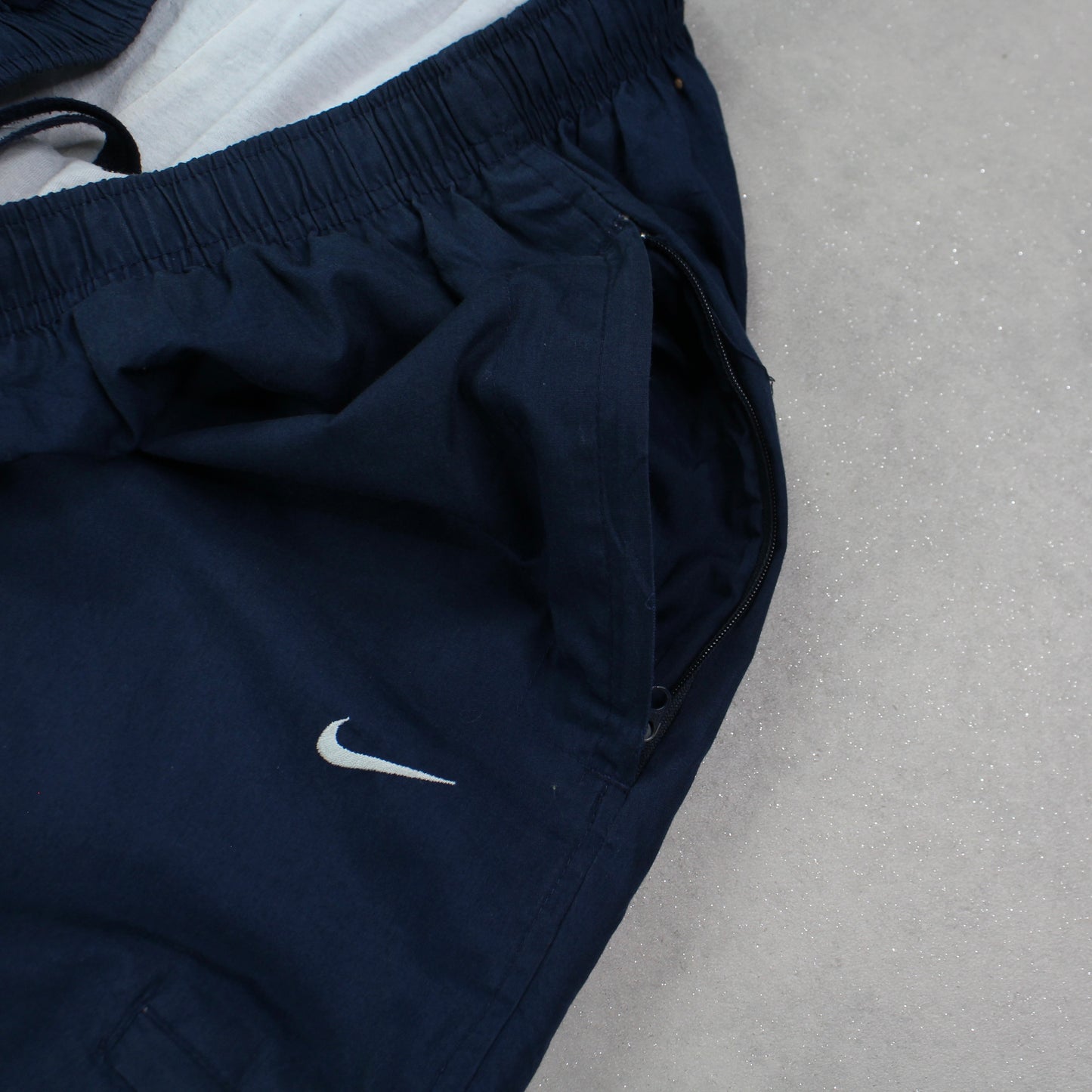 RARE 00s Nike Trackpants Navy - (L)