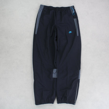 RARE Vintage 00s Nike Trackpants Black - (M)