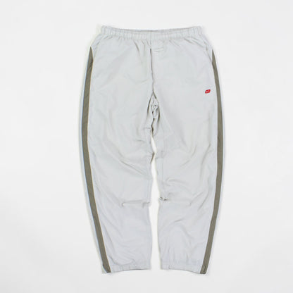 RARE 2000s Nike Trackpants Cream - (L)
