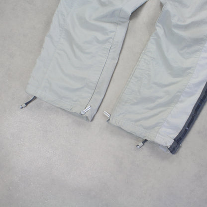 RARE 2000s Nike Hex Trackpants Grey - (L)
