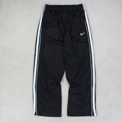 RARE 2000s Nike Trackpants Black - (L)