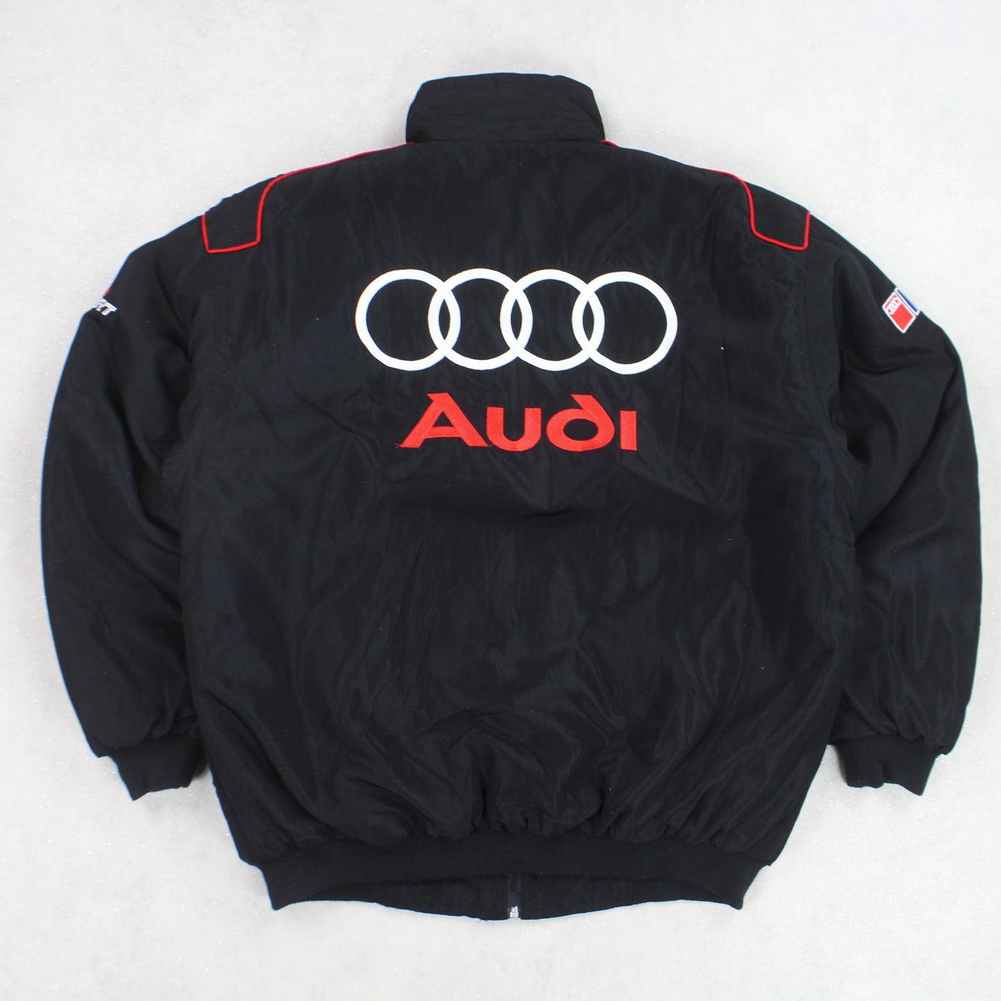 RARE Vintage 1990s Audi Racing Jacket Black - (L)