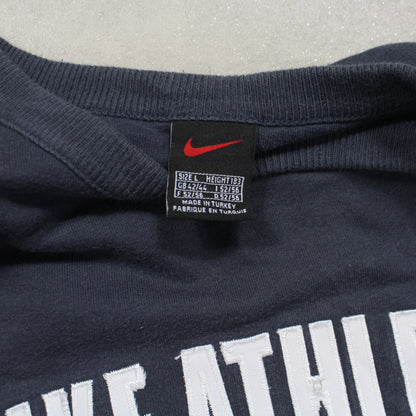 RARE 1990s Nike Sweatshirt Navy - (L)