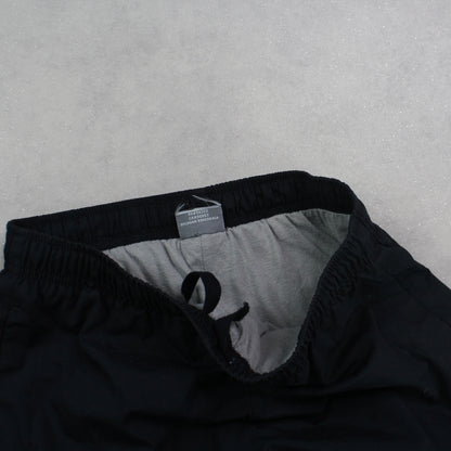 RARE 00s Nike Trackpants Black - (XS)