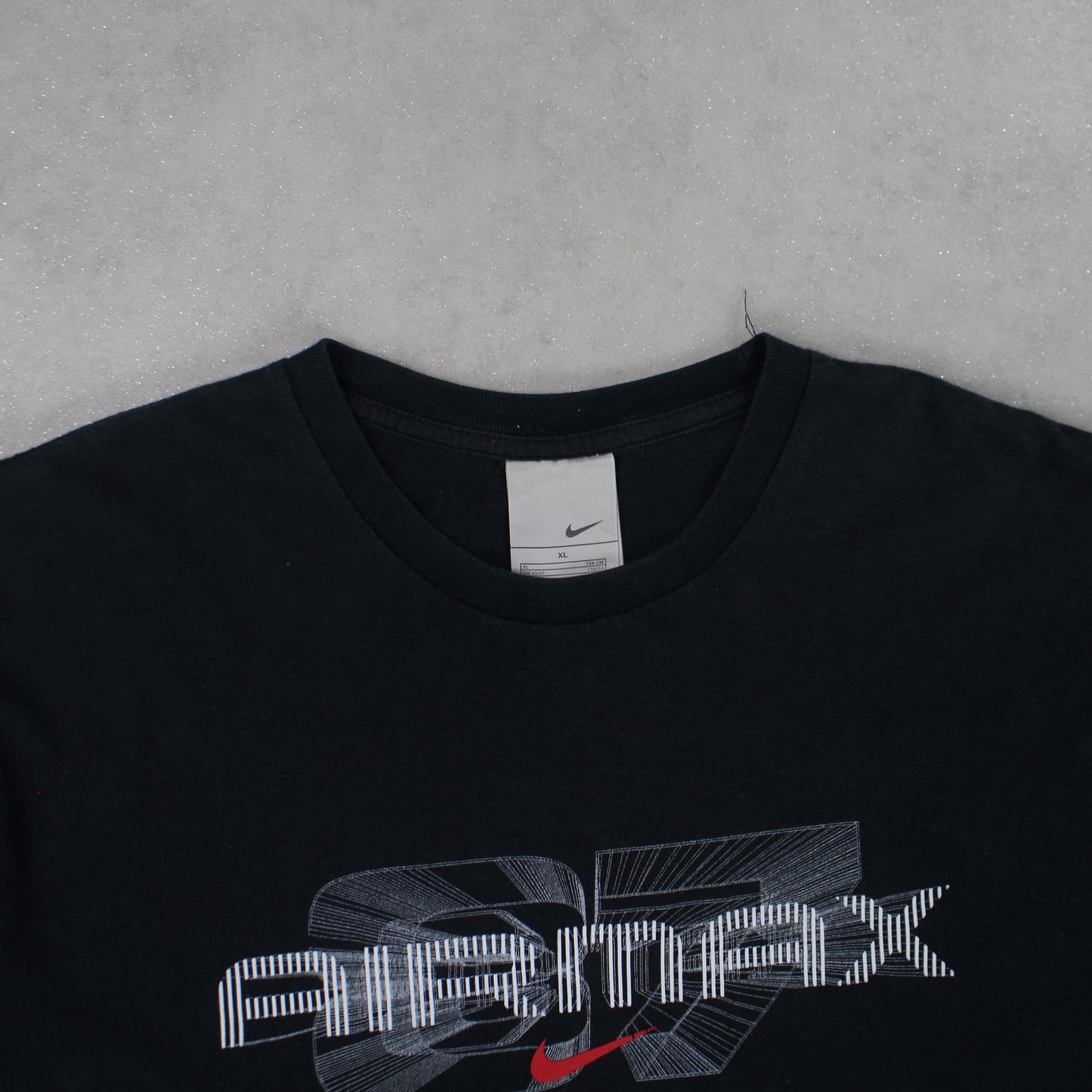 RARE 90s Nike Air Max T-Shirt Black - (L)