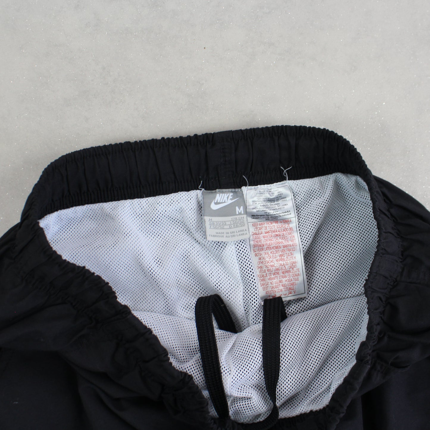 RARE 00s Nike Trackpants Black - (S)