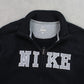 RARE 00s Nike Zip Sweatshirt Black - (XS)