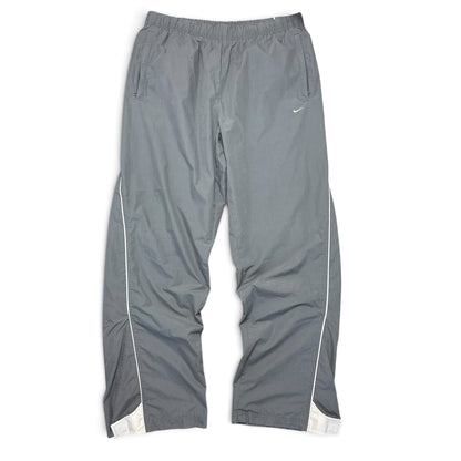 RARE 2000s Baggy Nike Trackpants Grey - (L)