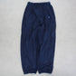 RARE Vintage 00s Nike Trackpants Navy - (S)