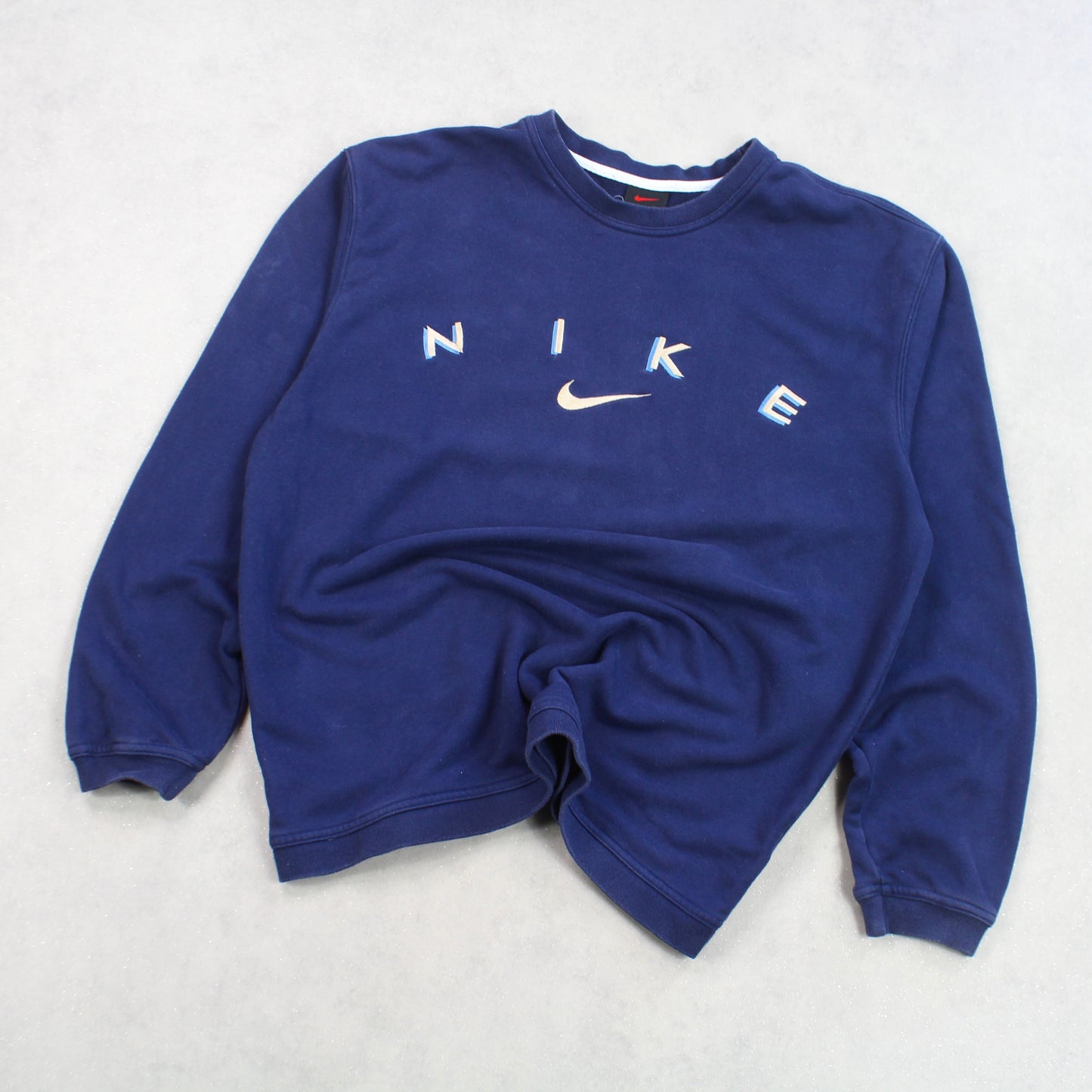 SUPER RARE Vintage 1990s Nike Spell Out Sweatshirt - (S)