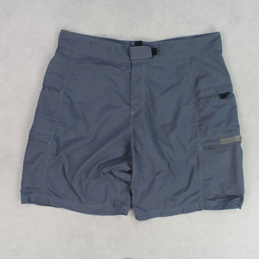 RARE 90s Nike ACG Shorts Grey - (XL)