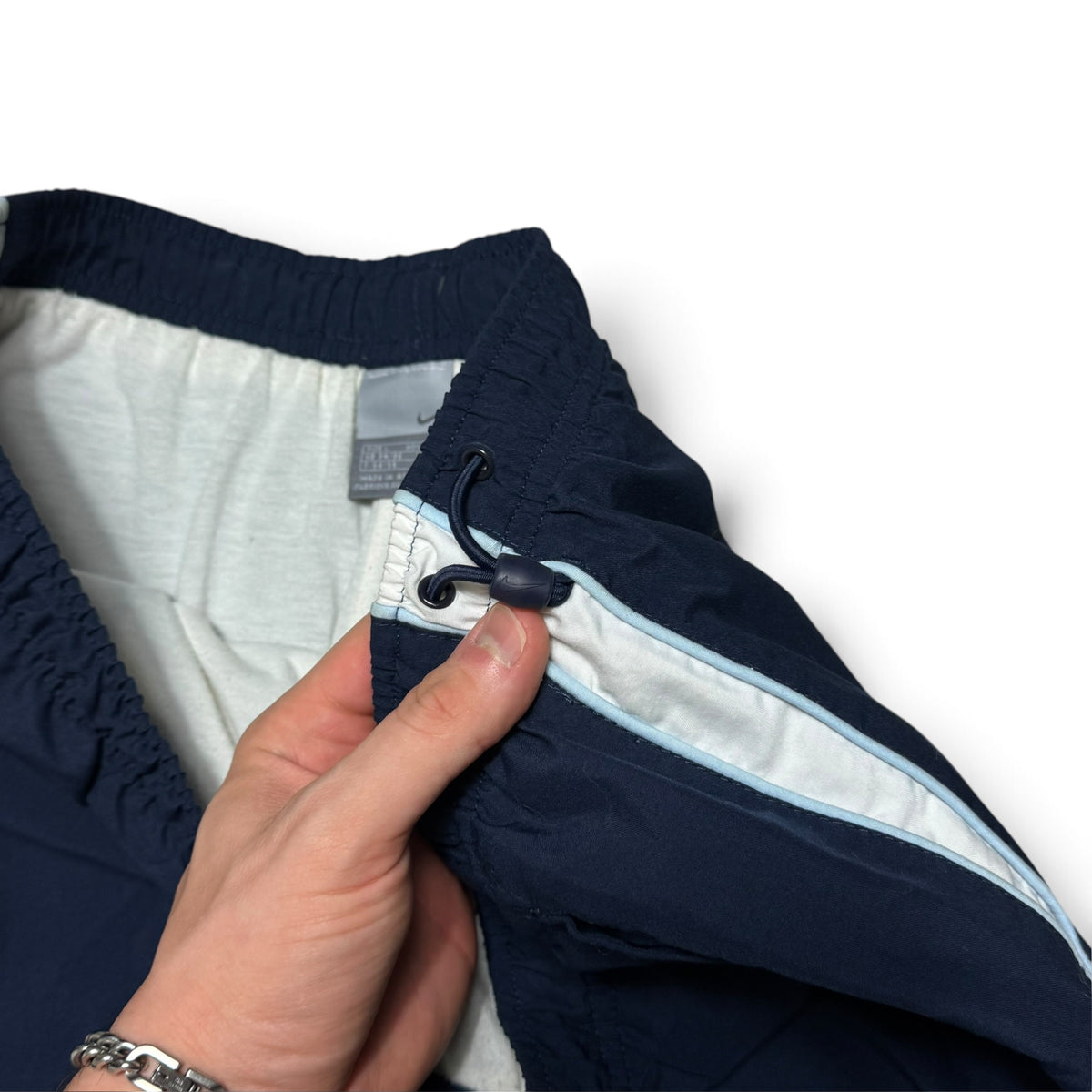 SUPER RARE 2000s Nike Trackpants Navy - (L) | PREMIUM