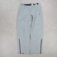 SUPER RARE Vintage 00s Nike Trackpants Blue - (L)