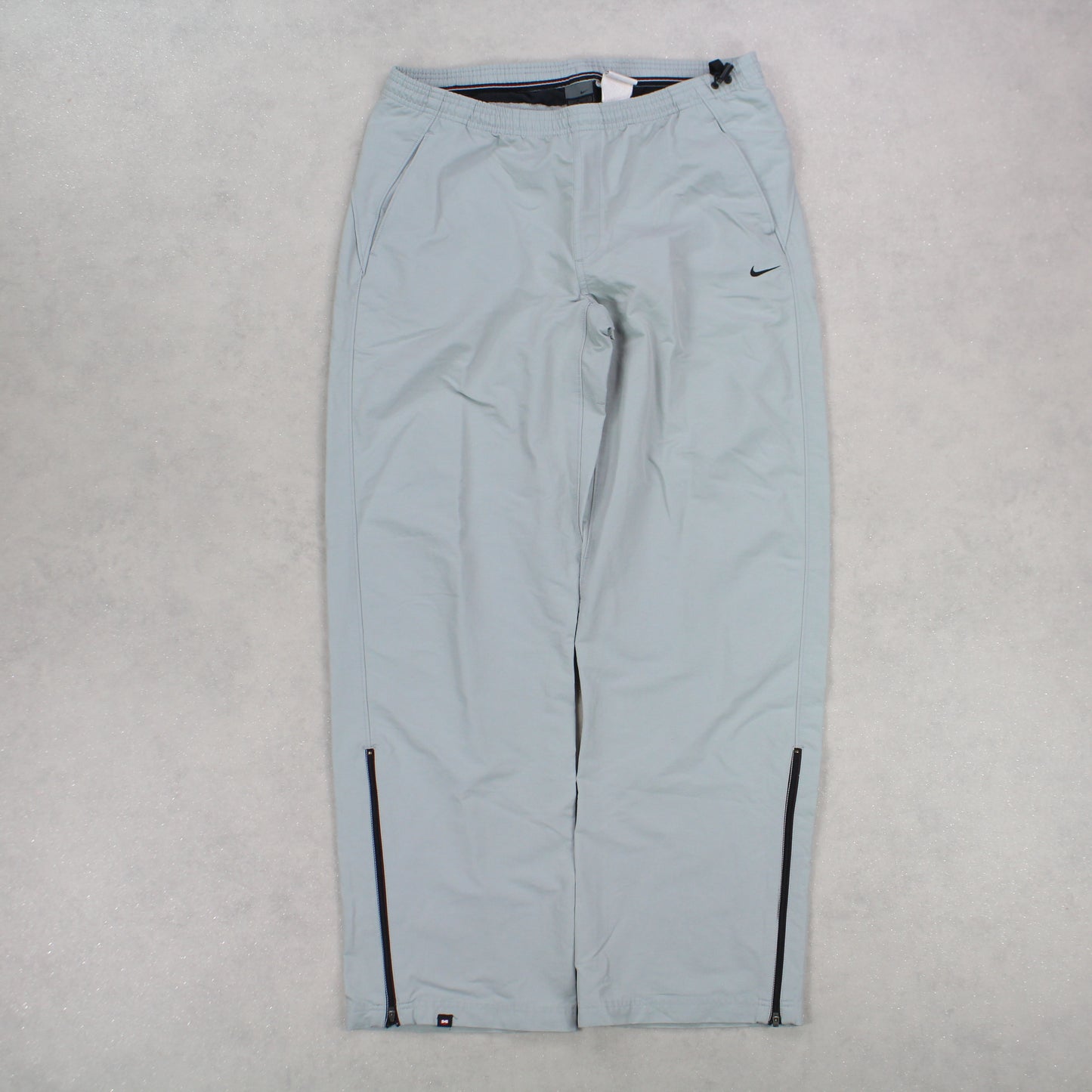 SUPER RARE Vintage 00s Nike Trackpants Blue - (L)