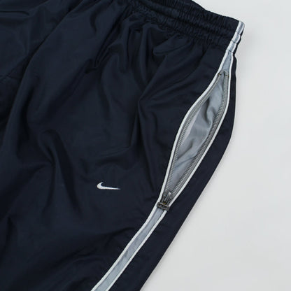 RARE 2000s Nike Trackpants Navy - (XL)