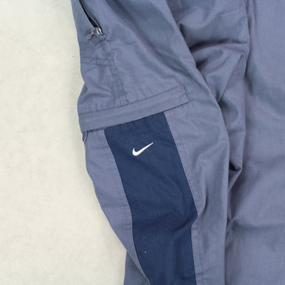 RARE Vintage 00s Nike Trackpants Purple - (M)