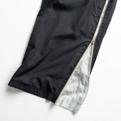 RARE 2000s Baggy Nike Trackpants Black - (L)