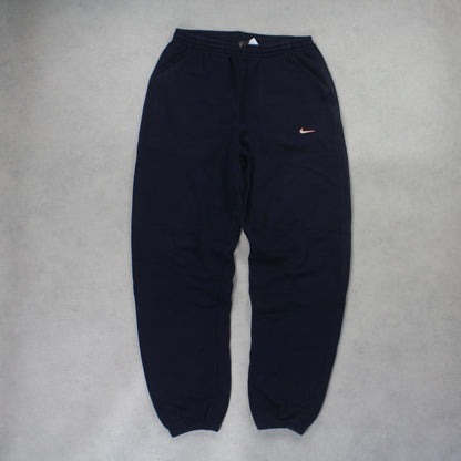 SUPER RARE 1990s Nike Joggers Navy - (L)