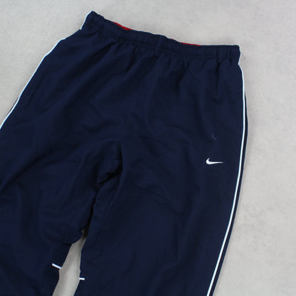 RARE 00s Nike Trackpants Navy - (S)