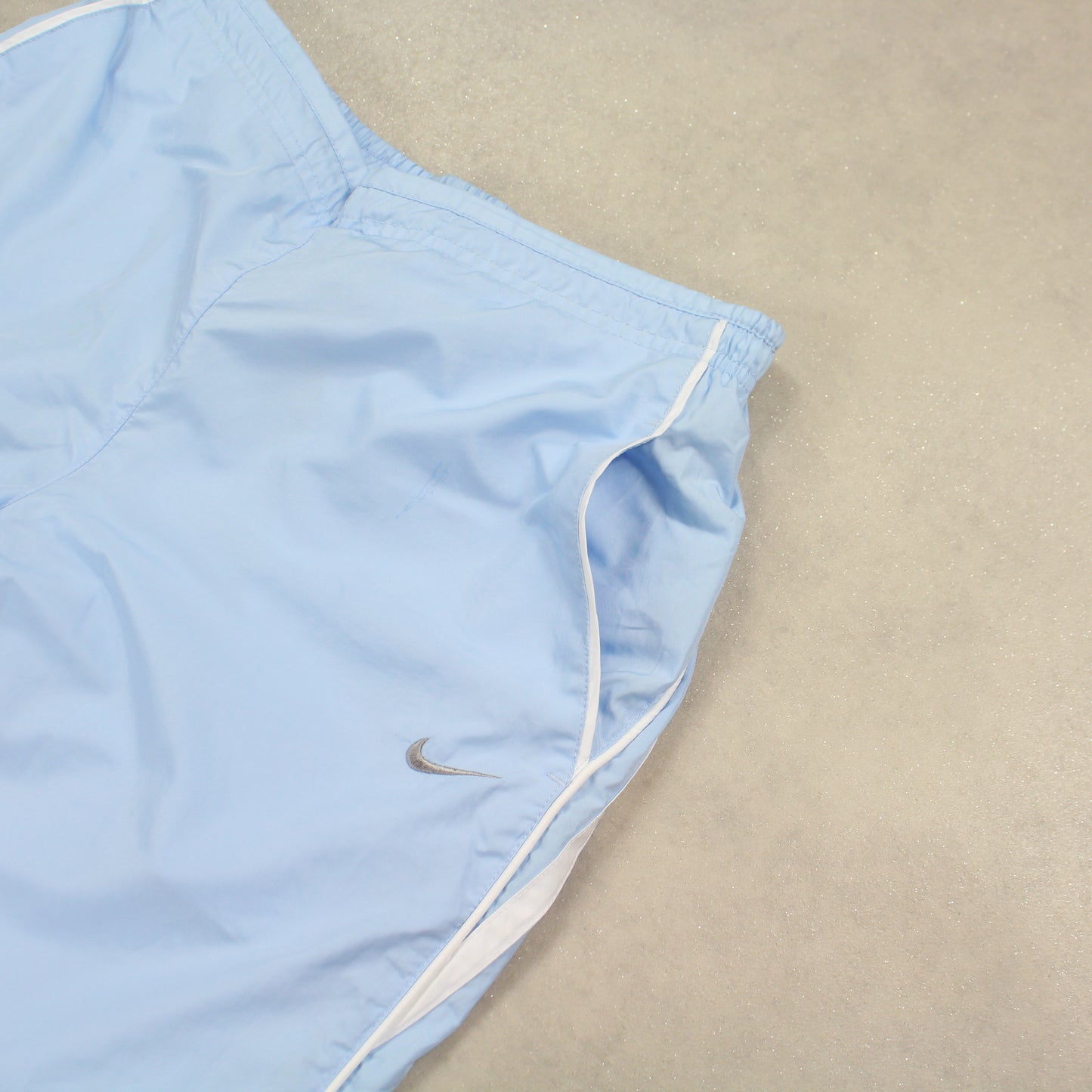 SUPER RARE 2000s Nike Trackpants Blue - (S)