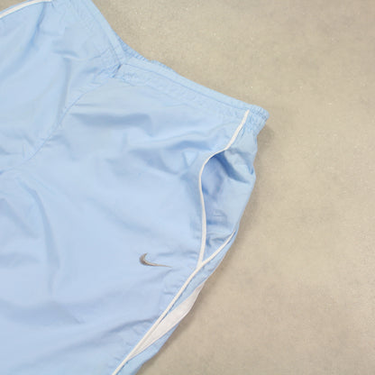 SUPER RARE 2000s Nike Trackpants Blue - (S)