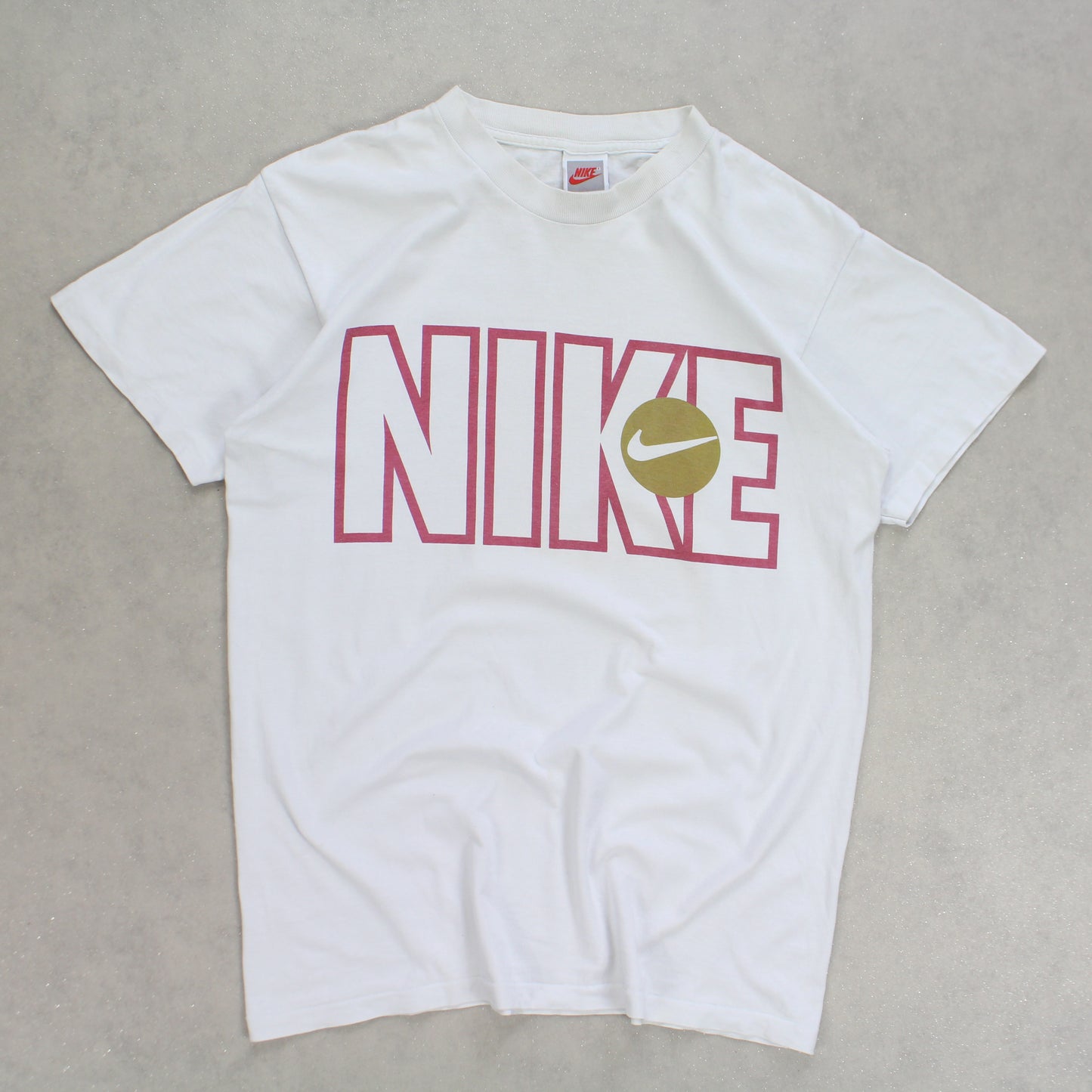 RARE Vintage 1990s Nike T-Shirt White - (L)