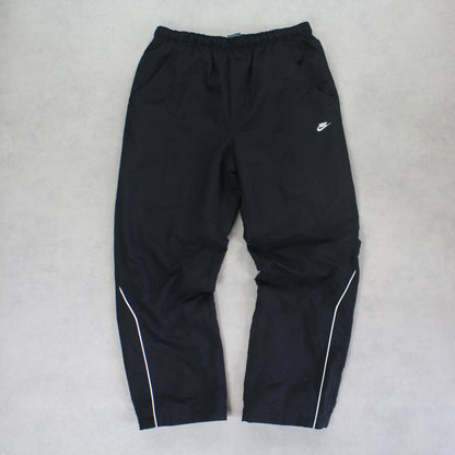 RARE 2000s Nike Trackpants Black - (M)