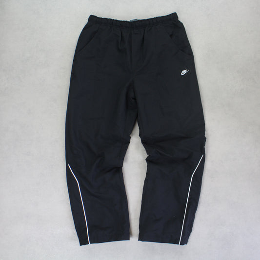 RARE 2000s Nike Trackpants Black - (M)