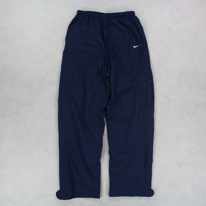 RARE 00s Nike Trackpants Navy - (S)