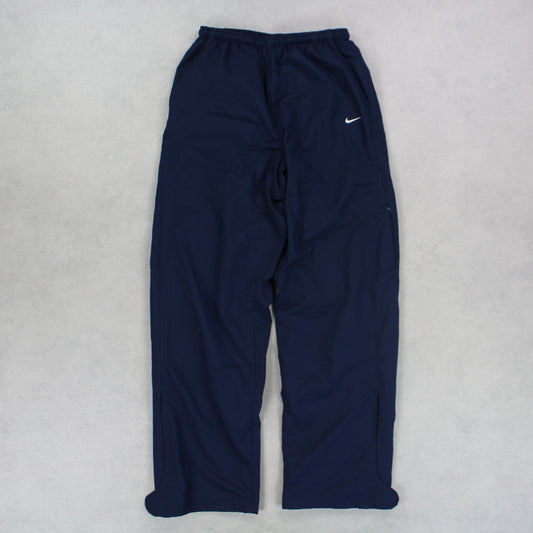 RARE 00s Nike Trackpants Navy - (S)